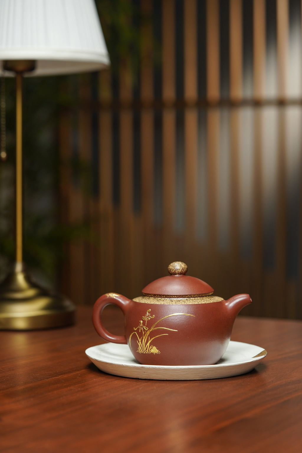 Zisha Teapot "Zen Destiny" – Handcrafted by Legendary National Ceramic Master Qiu Yulin