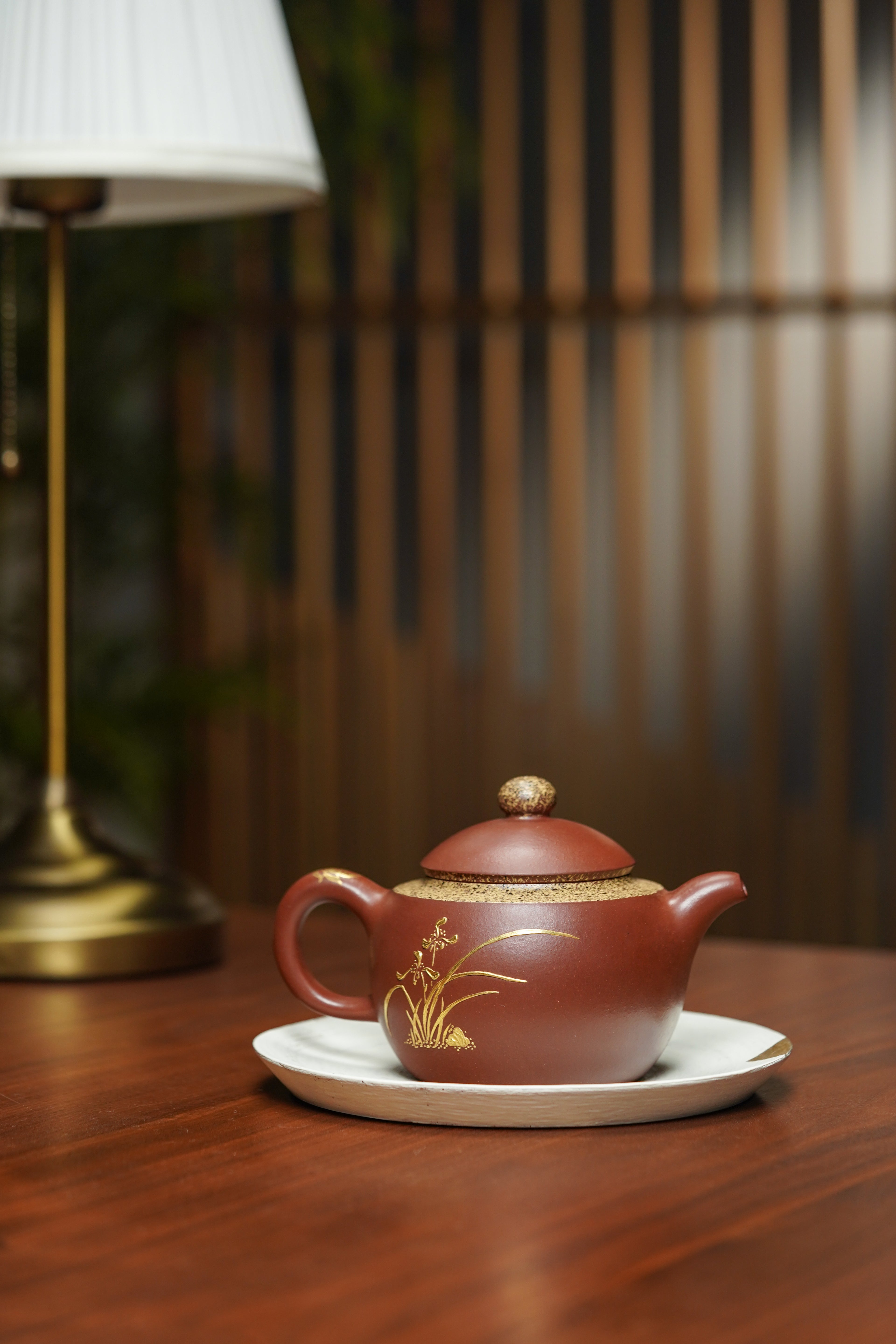 Zisha Teapot "Zen Destiny" – Handcrafted by Legendary National Ceramic Master Qiu Yulin