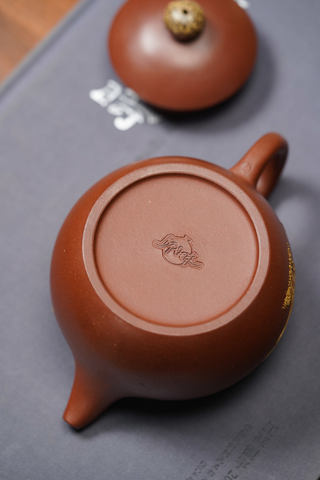 Zisha Teapot "Zen Destiny" – Handcrafted by Legendary National Ceramic Master Qiu Yulin