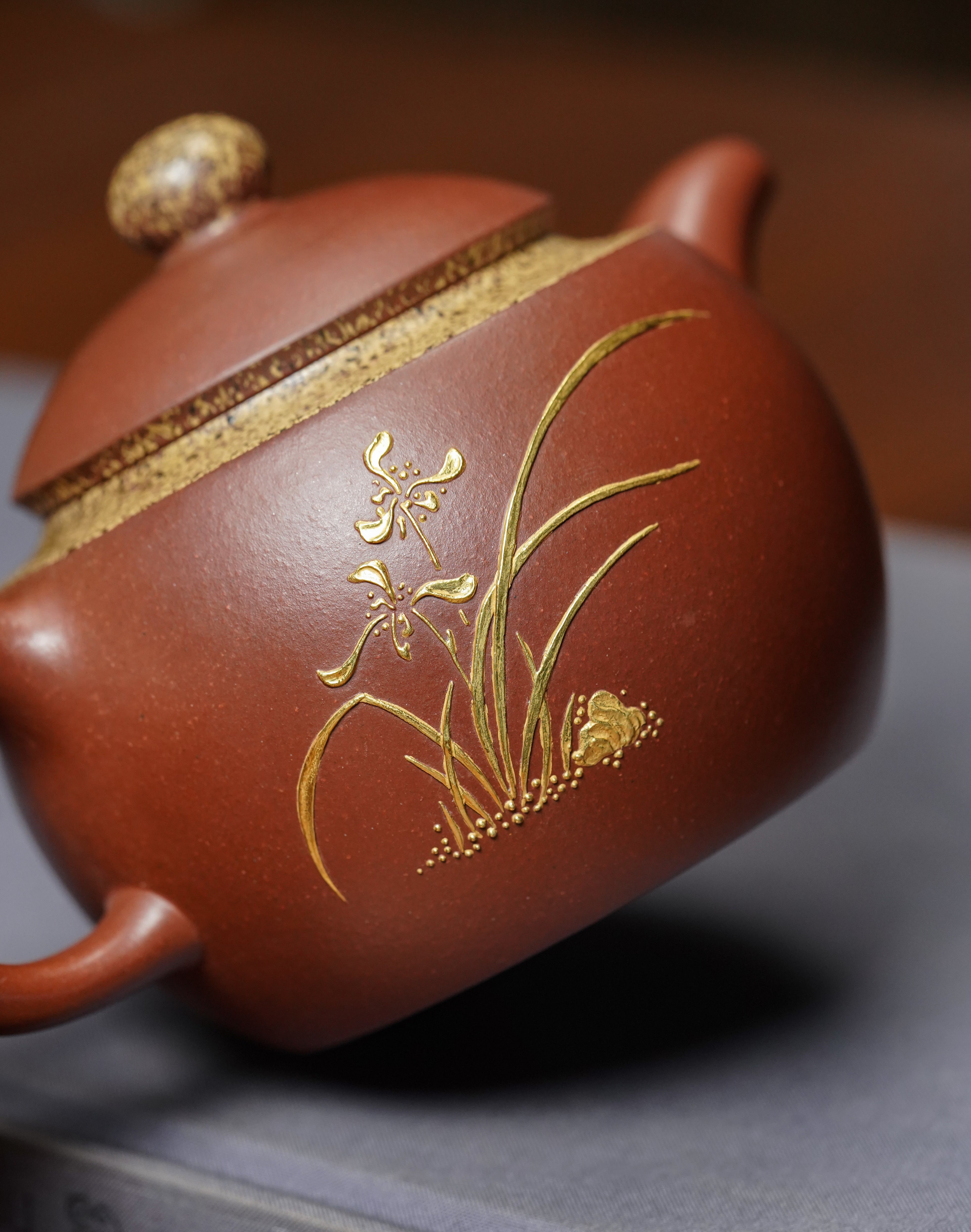Zisha Teapot "Zen Destiny" – Handcrafted by Legendary National Ceramic Master Qiu Yulin