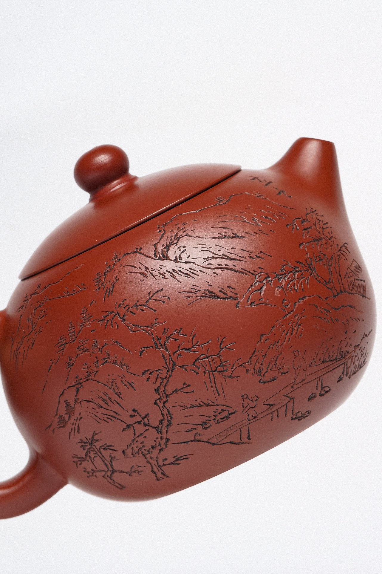 Xi Shi Yixing Zisha Teapot | Premium Zhuni Clay | Senior Master Zhou Jianchun | 350cc