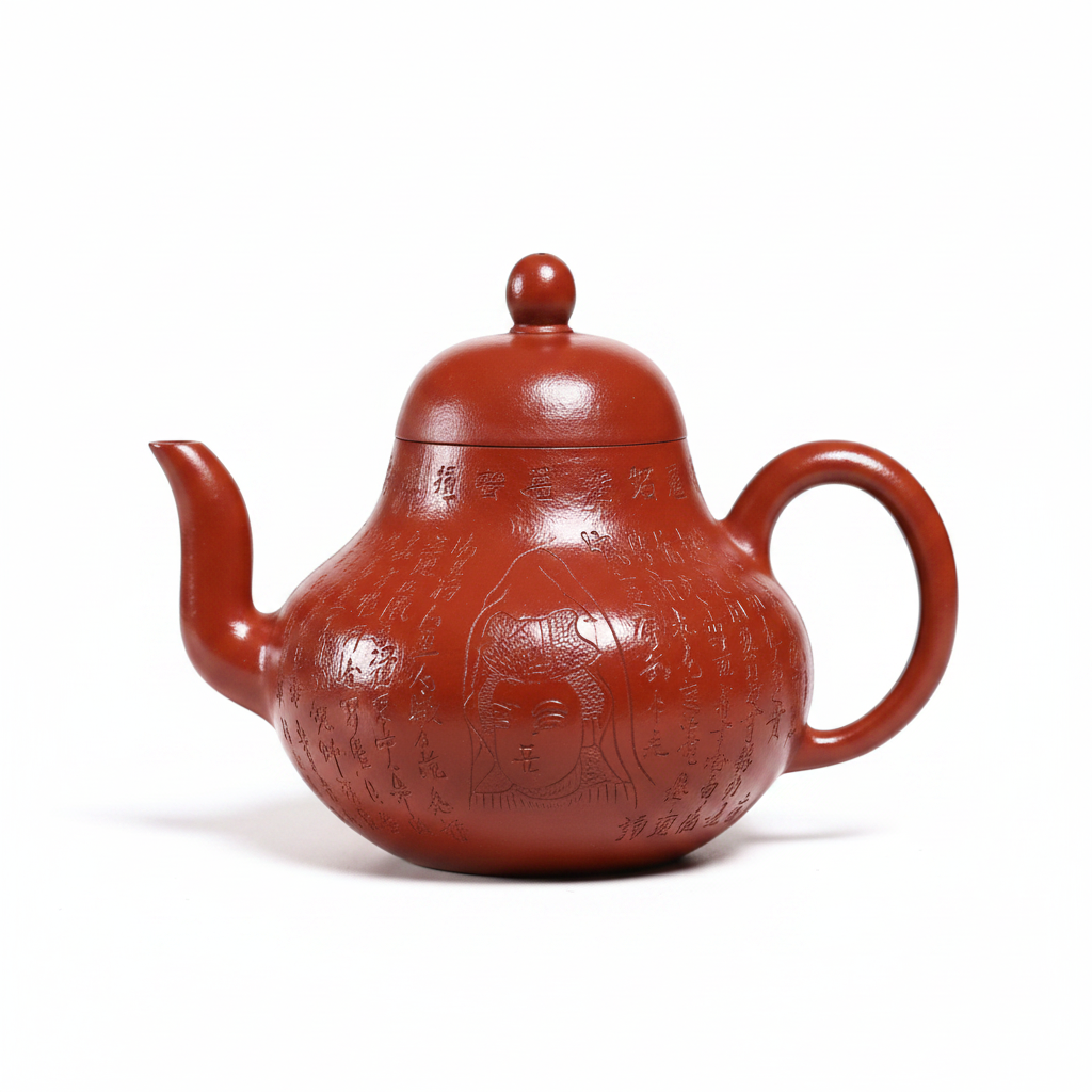 Si Ting Teapot High-Res White Background