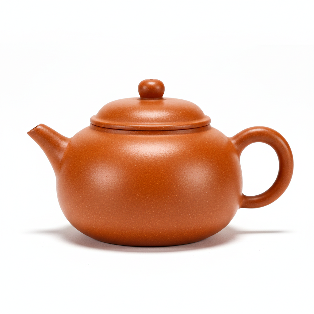 Xi Shi Zisha Teapot White Background